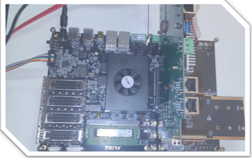 PCIe Controller IP Core Test Board Diagram